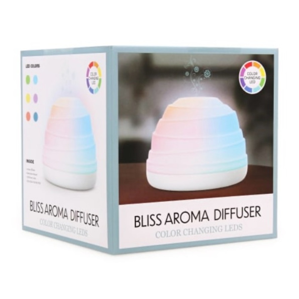 Bliss Aroma Diffuser W/ Color Changing Leds